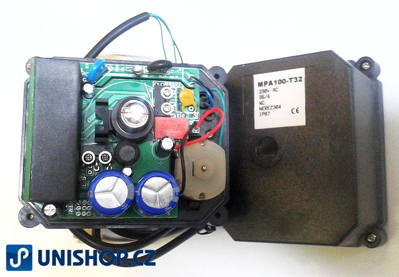 A100-T50N kulový zónový ventil se servopohonem napětí 9 / 35V