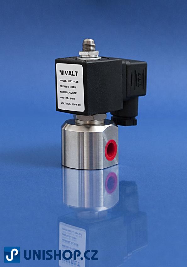 MP 22-SS08, NC, G1/4", 12VDC, - Elektromagnetický ventil