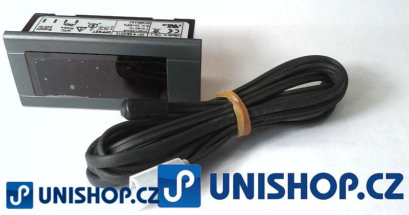 Panelový teploměr Dixell XT11S 5200N (0,1°C), napájení 230V, NTC sonda, -50 až +99°C