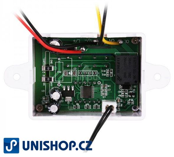 Digitální termostat XH-W3001, -10 až +110°C, napájení 12V