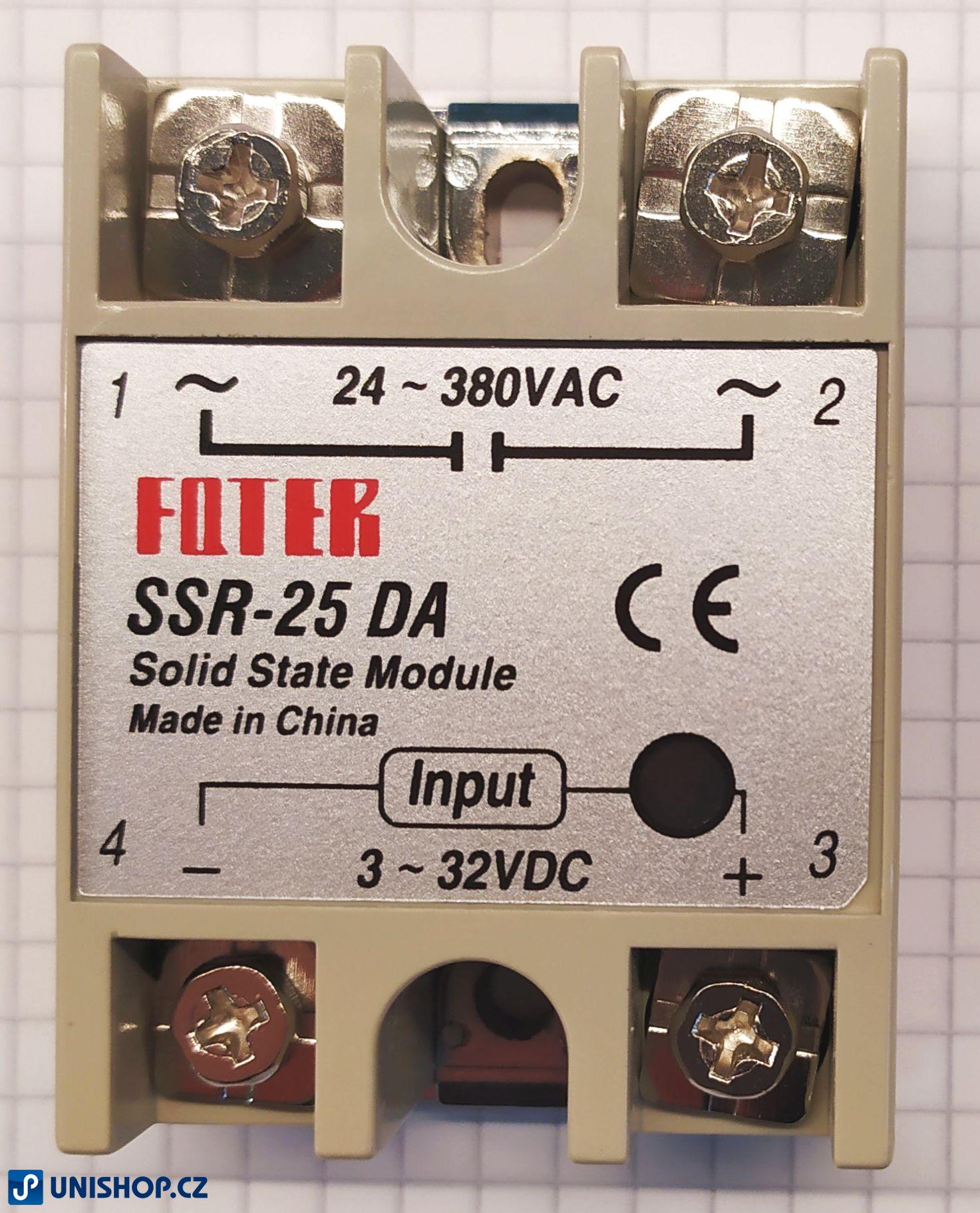 Polovodičové elektronické výkonové relé 40A