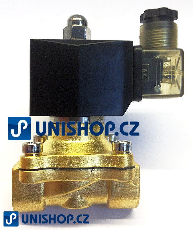 MP-W16015N, NC, G 1/2"- mosaz, 24V AC G 1/2 " - Elektromagnetický ventil