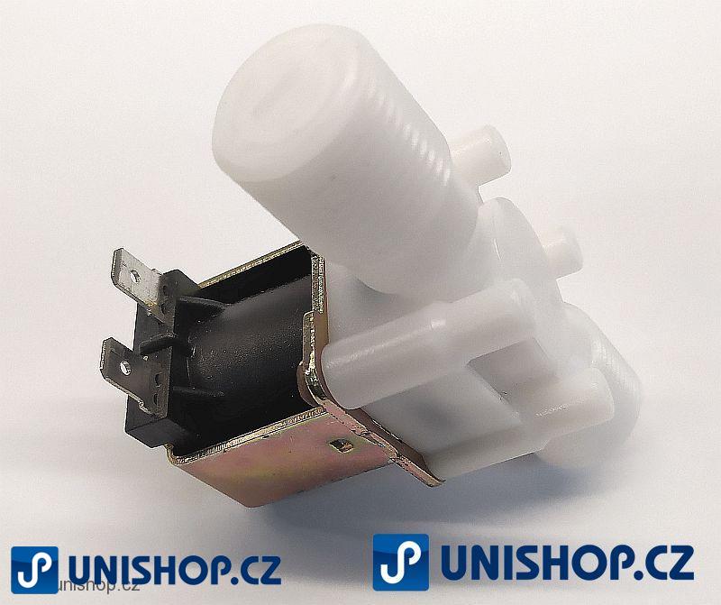 Elektromagnetický ventil 12V na vodu plastový, příruby G3/4", NC