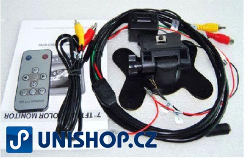 LCD color monitor TFT 9" CL-920,2x video IN+audio