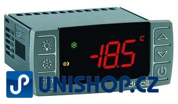 Panelový termostat Dixell XR10CX 5N0C1 s napájením 230V a 20A relé