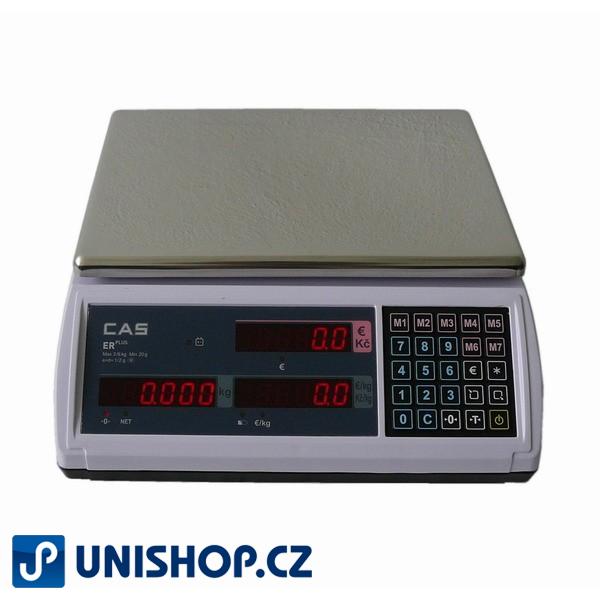 Váha obchodní pultová do 15kg, ER-Plus L