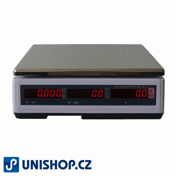 Váha obchodní pultová do 15kg, ER-Plus L