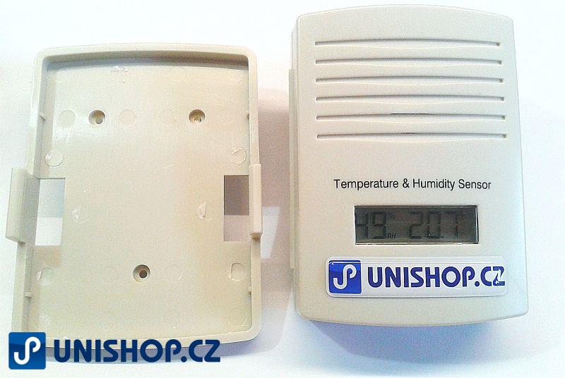 teploměr, bezdrátové teplotní a vlhkostní čidlo čidlo