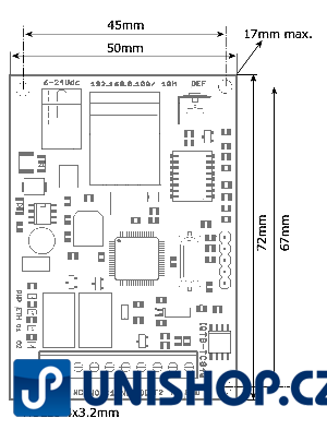 IP SMART BOARD - IP teploměr