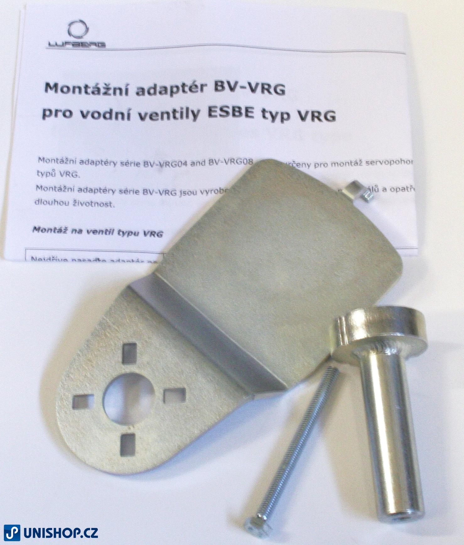 Adaptér pro připojení servopohonu k servoventilu