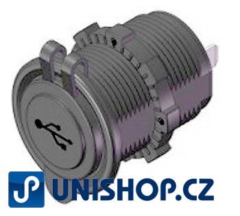 Napájecí zdířka 2xUSB DS2013