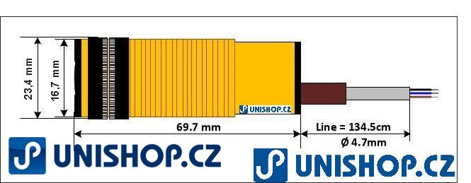 Infračervená závora E18-D80NK 8-80cm