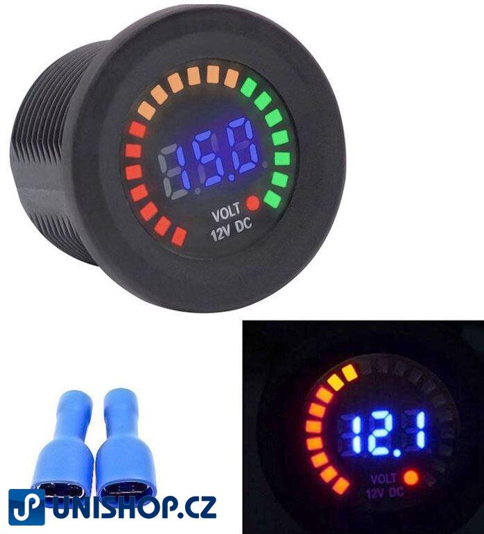 Voltmetr panelový CS489-A1, rozsah 5-20V