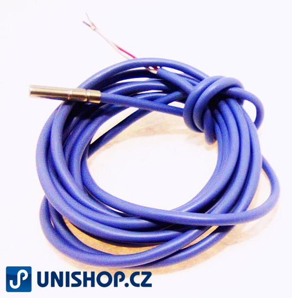 Teplotní čidlo PT 100 BSa silikon 3m do jímky