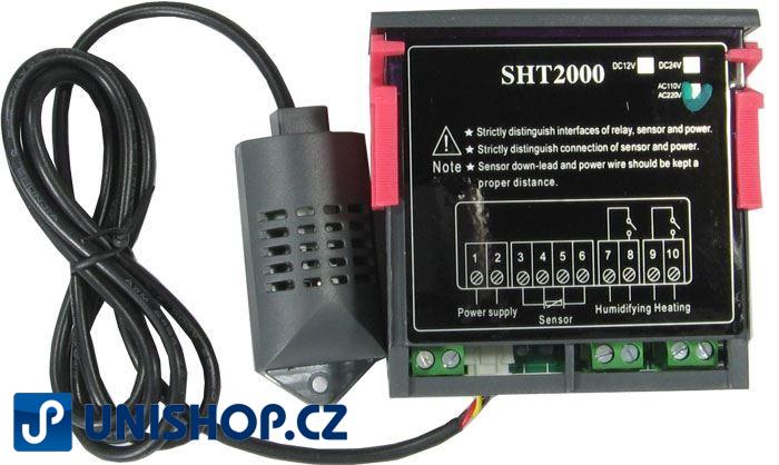 Digitální termostat a hygrostat SHT2000