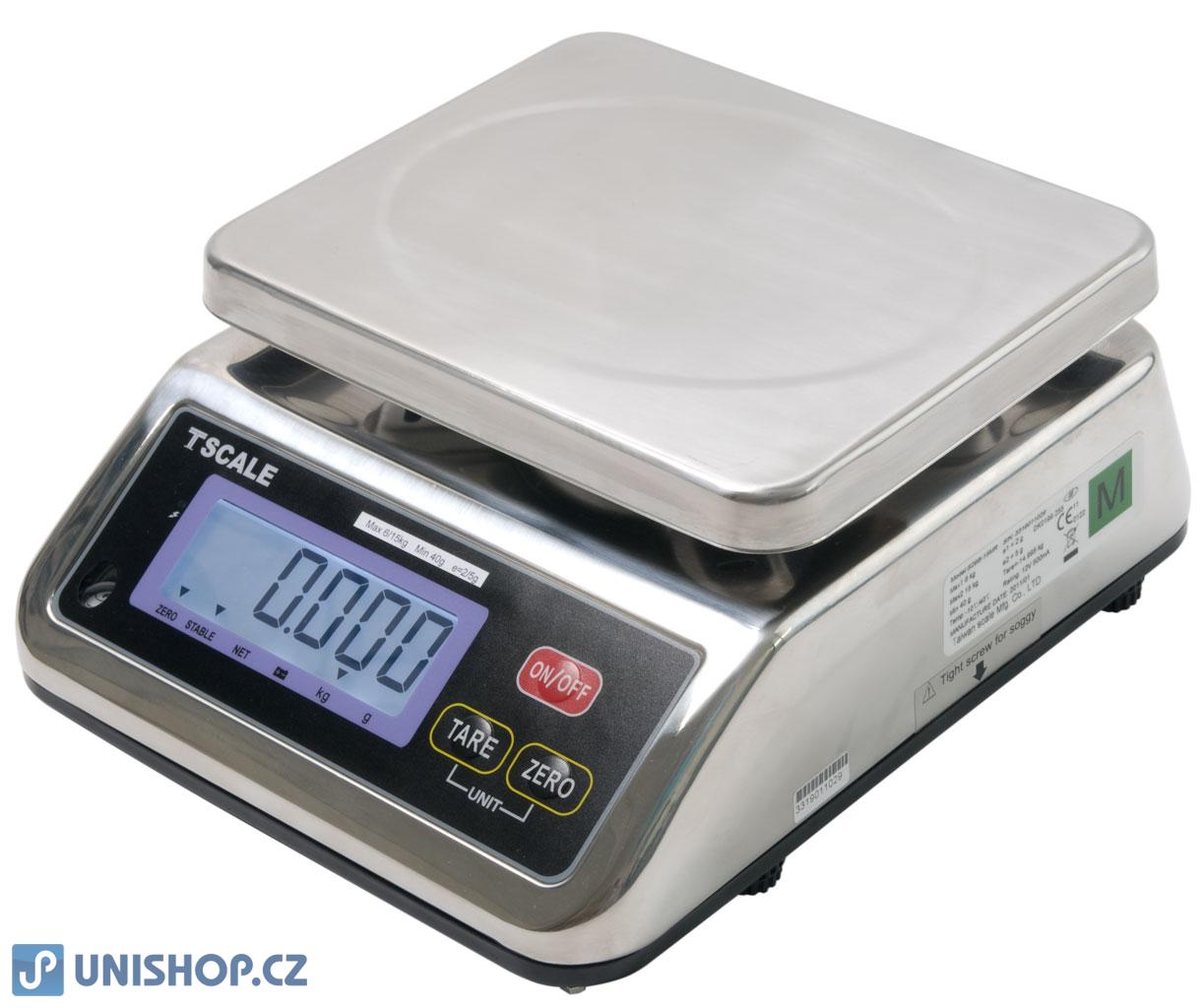 Váha vodotěsná stolní do 6kg, TSCALE S29B