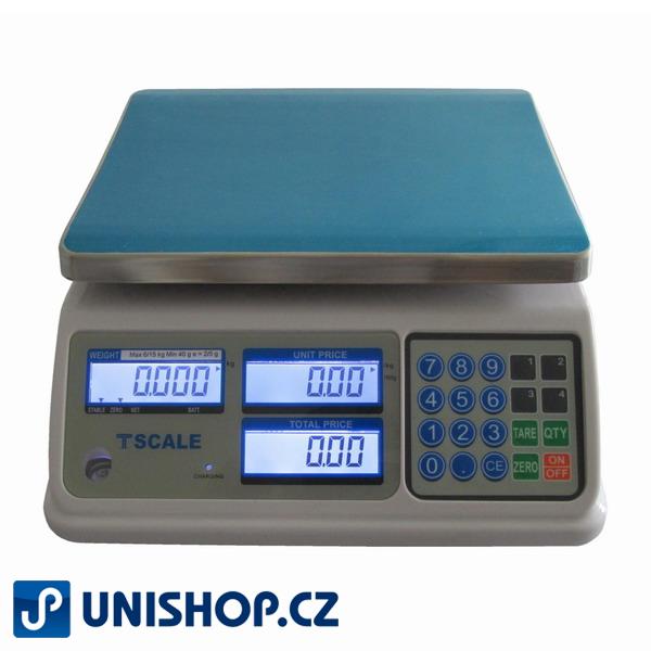 Voděodolná obchodní pultová váha do 6kg - TS-SP