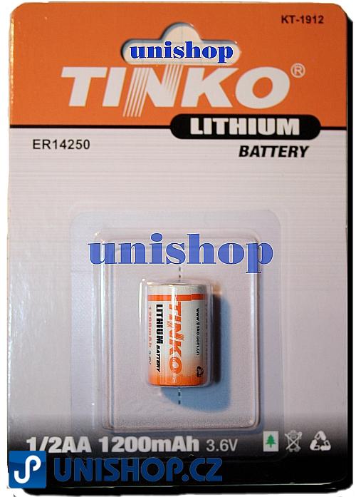 Baterie TINKO 1/2AA(R6) 3,6V lithiová - ER14250