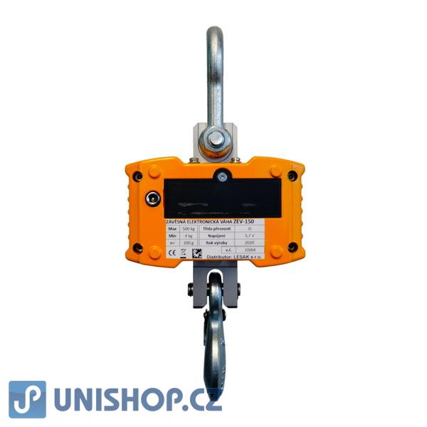 Závěsná jeřábová váha; ZEV-500, 500kg/200g