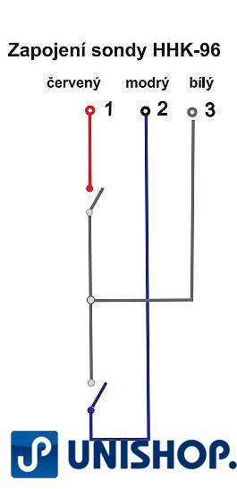 Čidlo - sonda zaplavení  - záplavový senzor