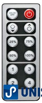 Ovladač 12V/8A pro LED pásky, 1kanálový, IR D.O.