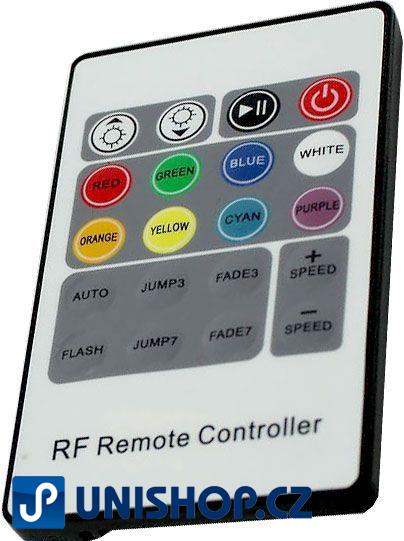 Ovladač 12V/3x4A pro RGB žárovky a pásky, D.O. 433MHz