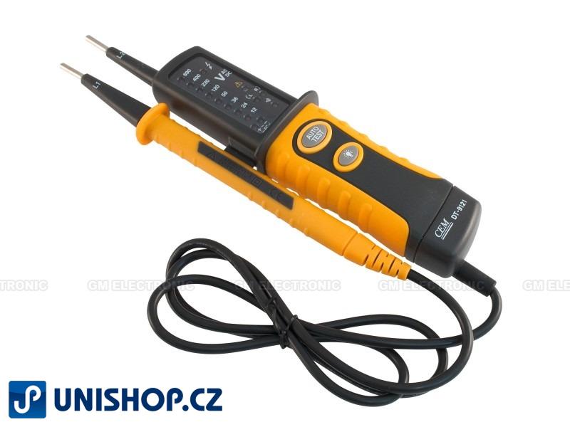 Zkoušečka napětí ruční CEM DT-9121