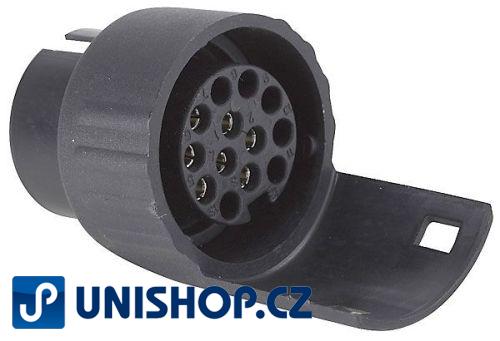 Redukce - adaptér k přívěsu, konektor 7p/ zdířka 13p