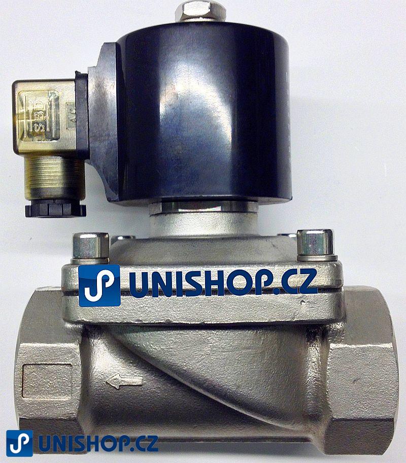 MP-W350-35SVK, NO, 230V AC,G 1 1/4 " - nerezový - Elektromagnetický ventil