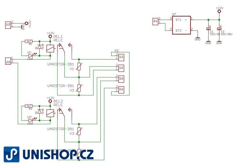 reléový modul pro MB 95 MINI nový typ