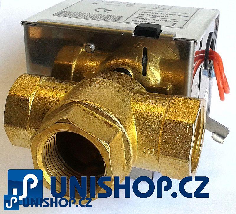 Zónový ventil  1" UNISHOP MC3325 230V, DN25, trojcestný