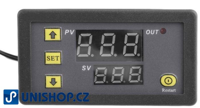 Digitální termostat W3230, -50 až 110°C