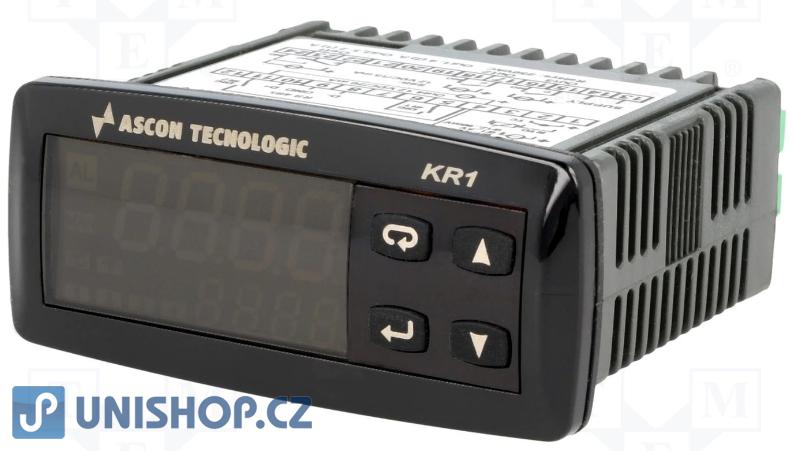 PID regulátor Ascon Tecnologic KR1 HCRR-D se třemi výstupy