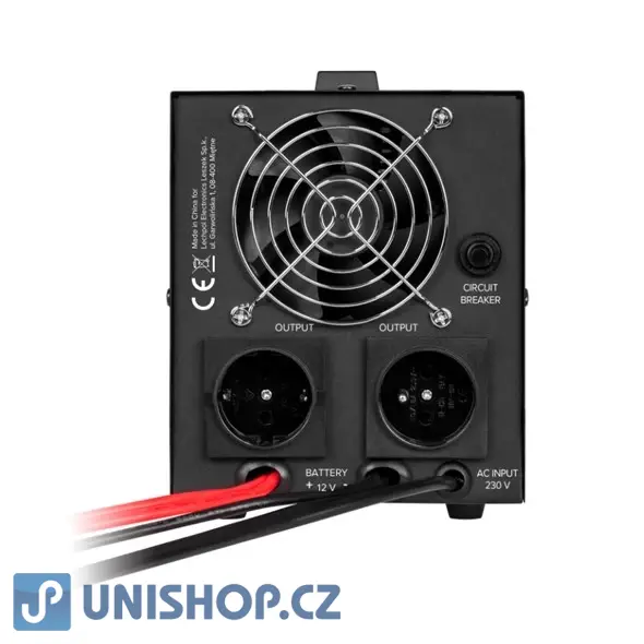 Zdroj záložní REBEL POWER-1000 12V/230V 1000VA 700W