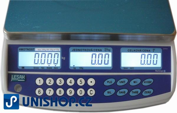 Obchodní pultová váha do 15kg - TSQTP