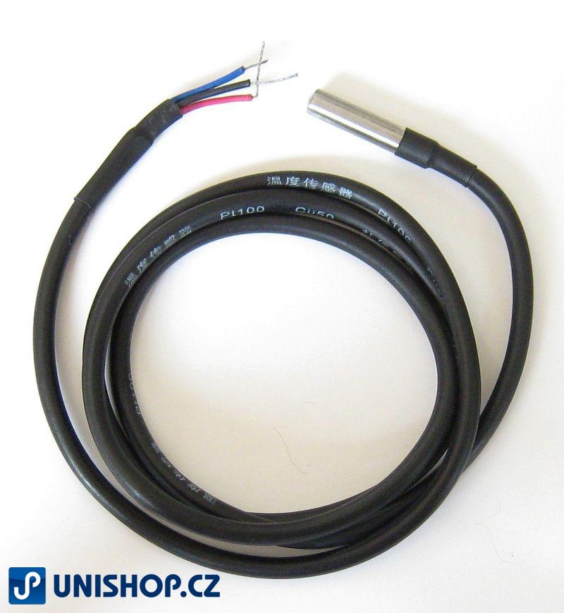 DS18B20 CH teplotní čidlo délky 1 m