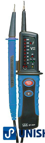 Zkoušečka napětí ruční CEM DT-9120