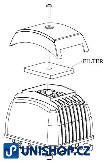AIRMAC Dmychadlo membránové DB 40