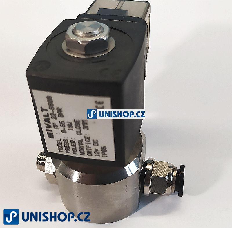 MP 22-SS08, NC, G1/4", 230V, - Elektromagnetický ventil