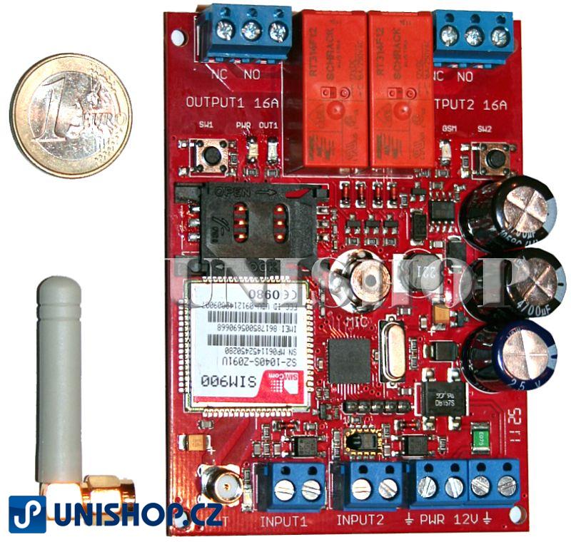 IQSB-GSM900_TM GSM modul - SPÍNAČ - dálkové ovládání (2533)