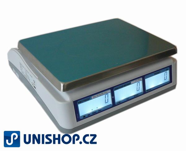 Počítací váha TSCQHC 3kg se zákaznickým displejem