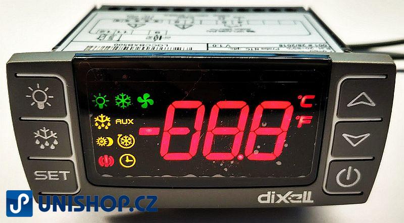 Termostat Dixell XR20CX 5N0C1 s napájením 230V a 20A relé
