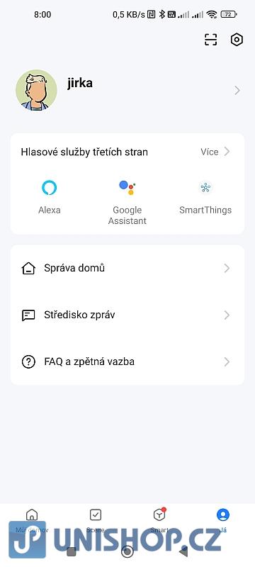 ViFi jednoduchý bezdrátový termostat General HT250S SMART s kolečkem
