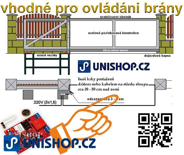 IQSB-GSM900_TM GSM modul - SPÍNAČ - dálkové ovládání (2533)