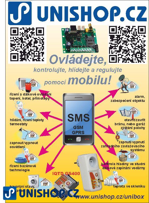 IQTS-GS300; GSM zásuvka - IQsocket mobile-BASE