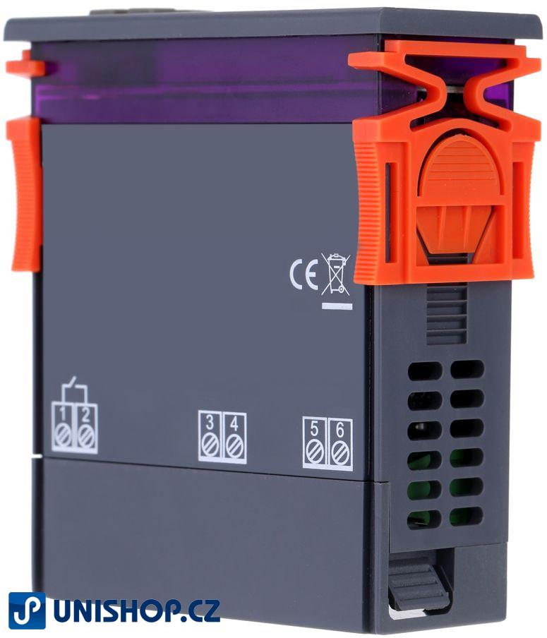 Jednoduchý digitální panelový termostat  MH1210 W s napájením 230V