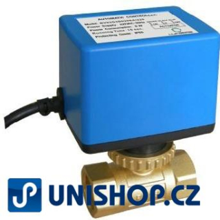 Zónový ventil Lufberg ZV 2-25-13 230 V se servopohonem napětí 230V; AKCE