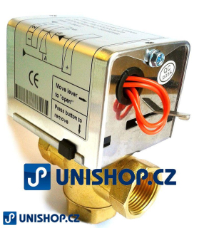 Zónový ventil 3/4" UNISHOP MC3320 230V, DN20, trojcestný