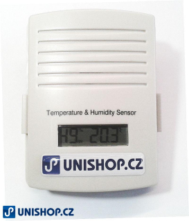 teploměr, bezdrátové teplotní a vlhkostní čidlo čidlo