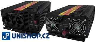 Měnič 12V/230V 2000W,modifikovaná sinus,CARSPA